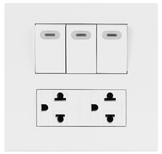 Công tắc . ổ cắm JY-P4355