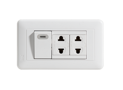 ổ cắm điện âm tường